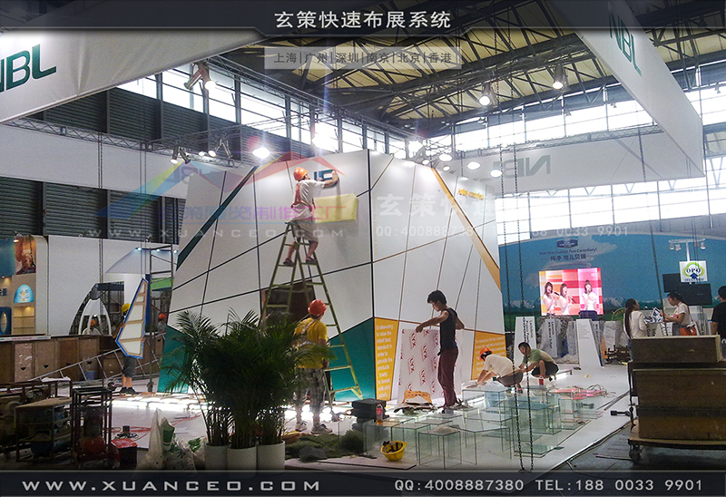 NBL纽贝乐育婴展-育婴展展台搭展-上海黄瓜视频在线观看展览工厂04