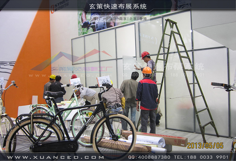 赛克展台搭展-自行车展展台搭展-上海黄瓜视频在线观看展览工厂04