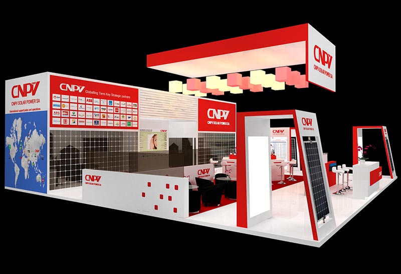 光伏展-CNPV黄瓜视频最新网址案例（210㎡）